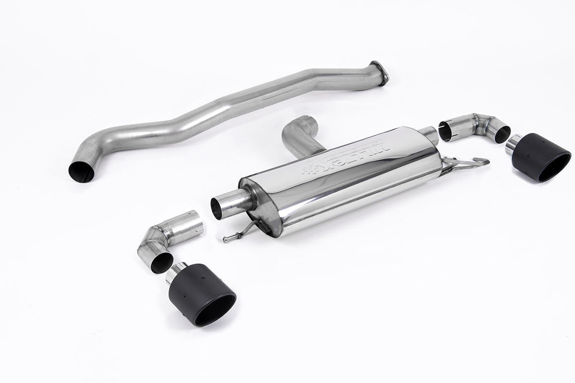 Milltek Particulate Filter-back Exhaust - Toyota Yaris GR & GR Circuit Pack 1.6T (OPF/GPF Models Only) 2020-2023
