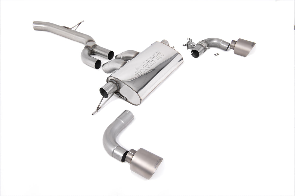Milltek Particulate Filter-back Exhaust - Toyota Supra A90 2.0 Turbo B48 (UK/Euro Spec Vehicles) 2021-2023