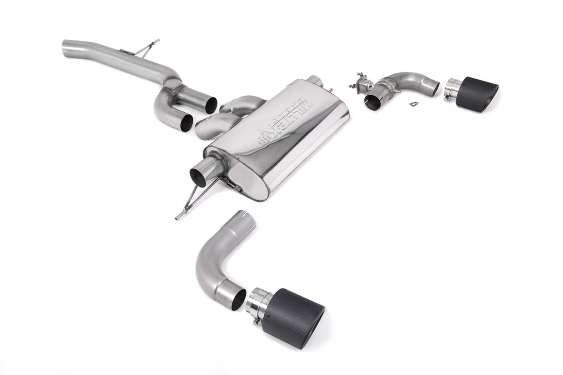 Milltek Particulate Filter-back Exhaust - Toyota Supra A90 2.0 Turbo B48 (UK/Euro Spec Vehicles) 2021-2023