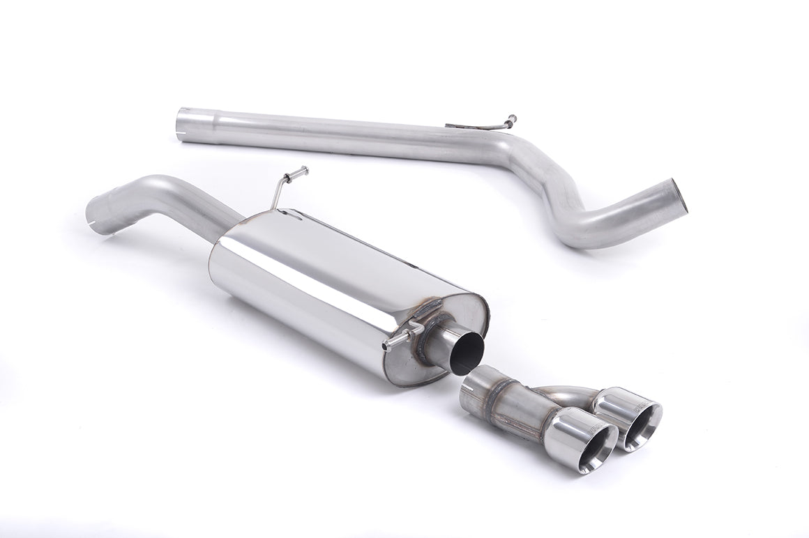 Milltek Cat-back Exhaust - Audi A1 1.4 TFSI S line 150PS ACT 2015-2018