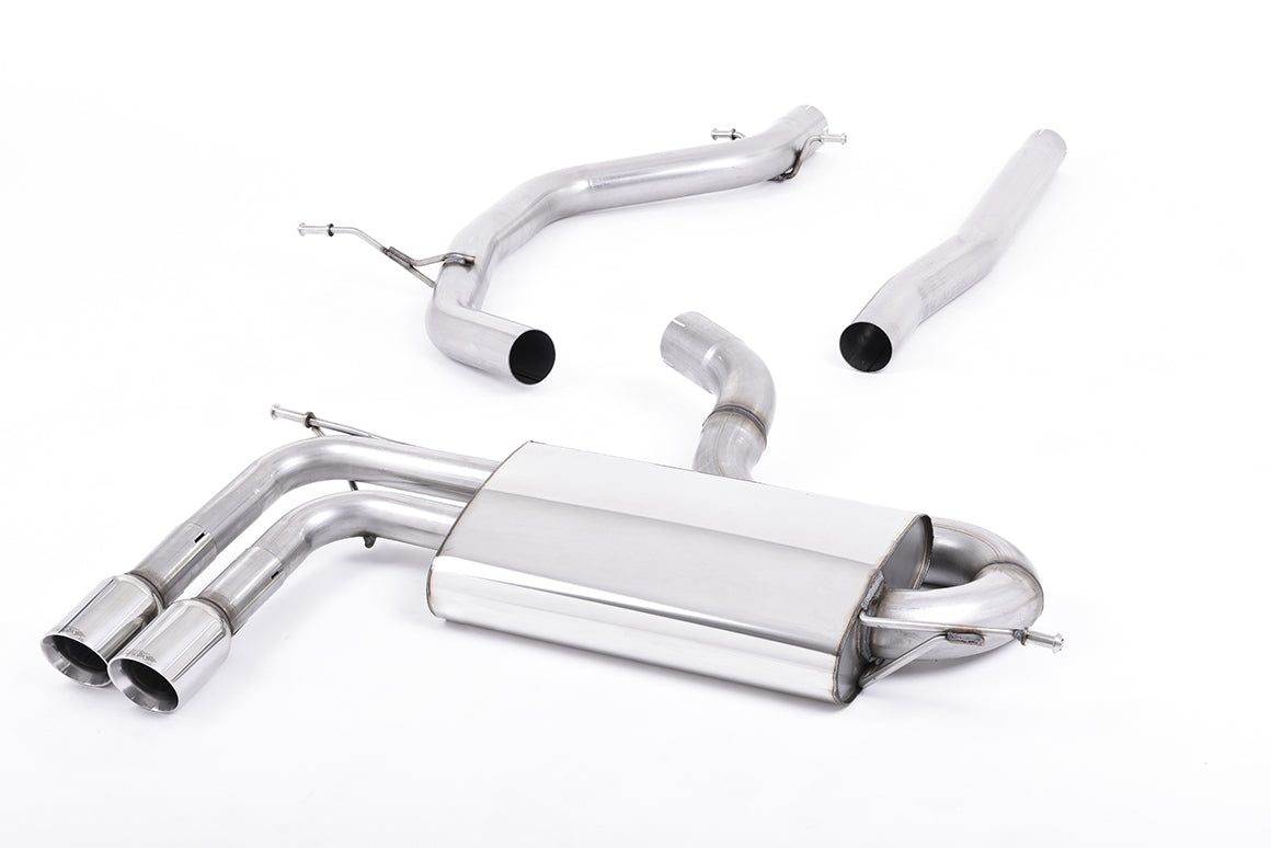 Milltek Particulate Filter-back Exhaust - Audi A3 2.0 TDI 170bhp 2WD 3 door DPF 2008-2012