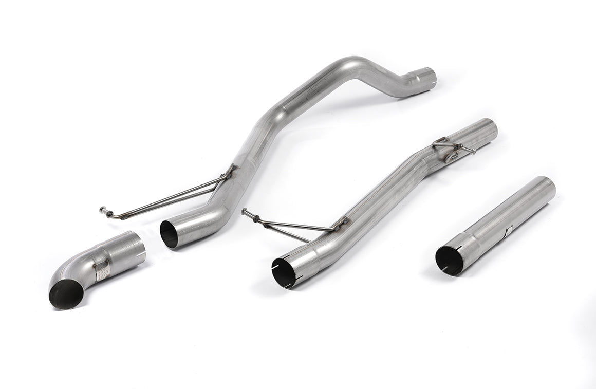 Milltek Particulate Filter-back Exhaust - Volkswagen Transporter \ Caravelle T5 LWB 180PS 2.0-litre BiTDI 2WD and 4MOTION 2010-2015