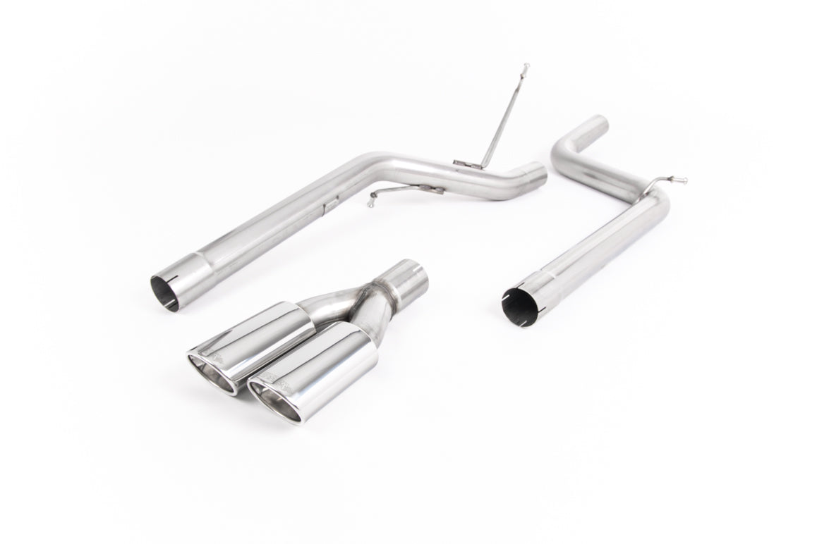 Milltek Particulate Filter-back Exhaust - Volkswagen Caddy 2.0TDI 140PS 2WD Manual and DSG (not Maxi models) 2003-2020
