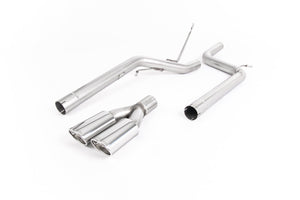 Milltek Particulate Filter-back Exhaust - Volkswagen Caddy 2.0TDI 140PS 2WD Manual and DSG (not Maxi models) 2003-2020