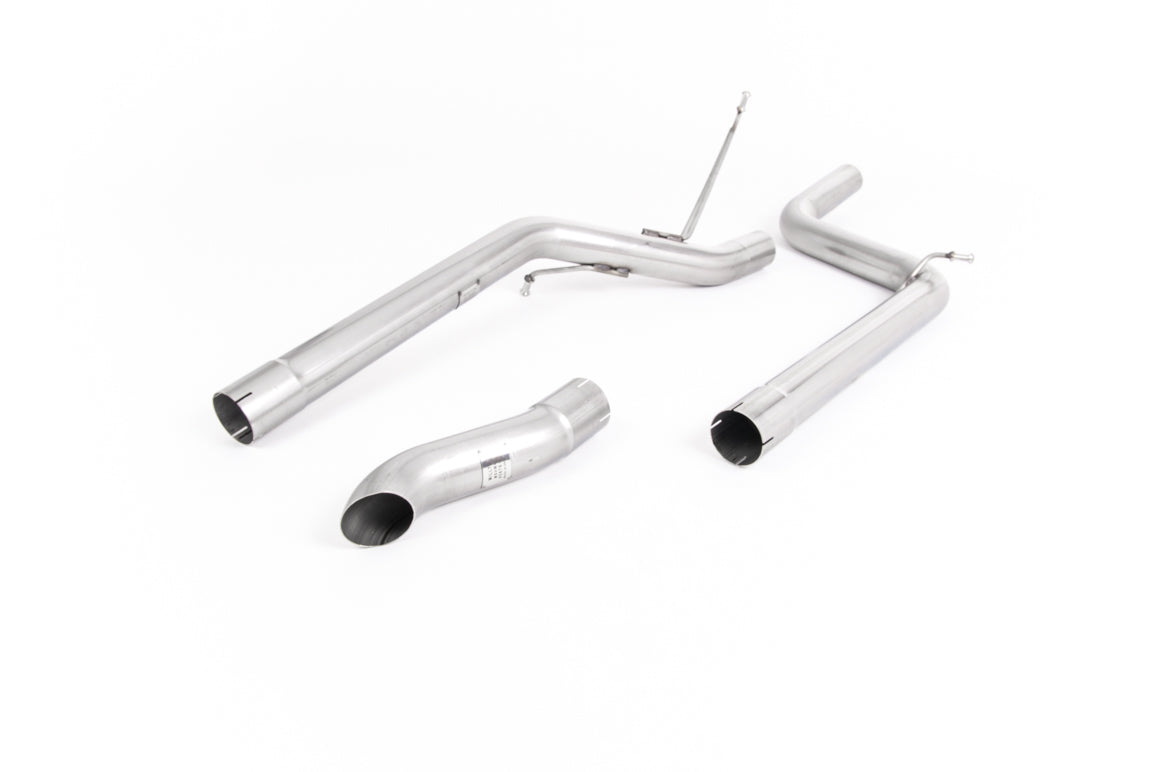 Milltek Particulate Filter-back Exhaust - Volkswagen Caddy 2.0TDI 140PS 2WD Manual and DSG (not Maxi models) 2003-2020