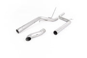 Milltek Particulate Filter-back Exhaust - Volkswagen Caddy 2.0TDI 140PS 2WD Manual and DSG (not Maxi models) 2003-2020