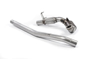 Milltek Large Bore Downpipe and Hi-Flow Sports Cat Exhaust - Audi S3 2.0 TFSI quattro Sportback 8V/8V.2 (Non-GPF Equipped Models Only) 2013-2018