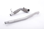 Milltek Cast Downpipe with Race Cat Exhaust - Audi S3 2.0 TFSI quattro Saloon & Cabrio 8V/8V.2 (Non-GPF Equipped Models Only) 2013-2018