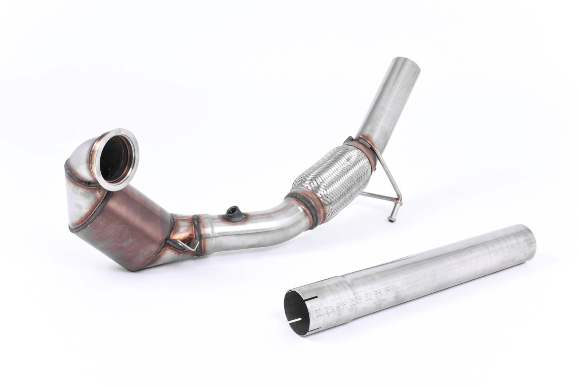 Milltek Large Bore Downpipe and Hi-Flow Sports Cat Exhaust - Seat Ibiza Cupra 1.8TFSI (6P) 2016-2017