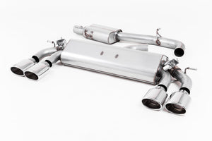 Milltek Cat-back Exhaust - Volkswagen Golf Mk7.5 R 2.0 TSI 310PS (Non-GPF Equipped Models Only) - 76mm & EC Approved Systems 2017-2021