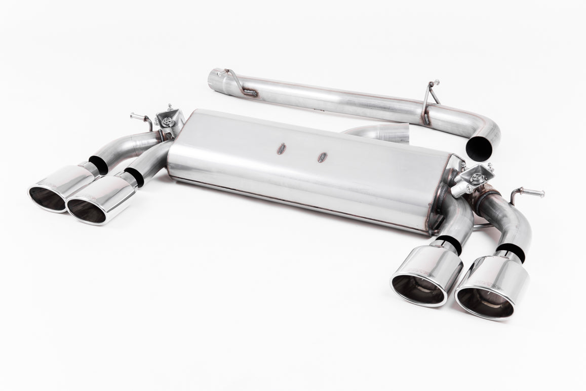 Milltek Cat-back Exhaust - Volkswagen Golf Mk7.5 R 2.0 TSI 300PS (GPF Equipped Models Only) - 76mm & EC Approved Systems 2019-2020
