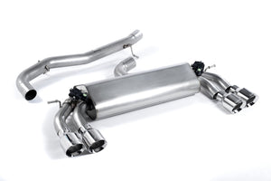 Milltek Cat-back Exhaust - Volkswagen Golf Mk7.5 R 2.0 TSI 310PS (Non-GPF Equipped Models Only) - 76mm & EC Approved Systems 2017-2021
