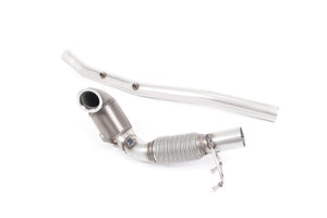 Milltek Large Bore Downpipe and Hi-Flow Sports Cat Exhaust - Audi S3 2.0 TFSI quattro Saloon & Cabrio 8V.2 (GPF Equipped Models Only) 2019-2020