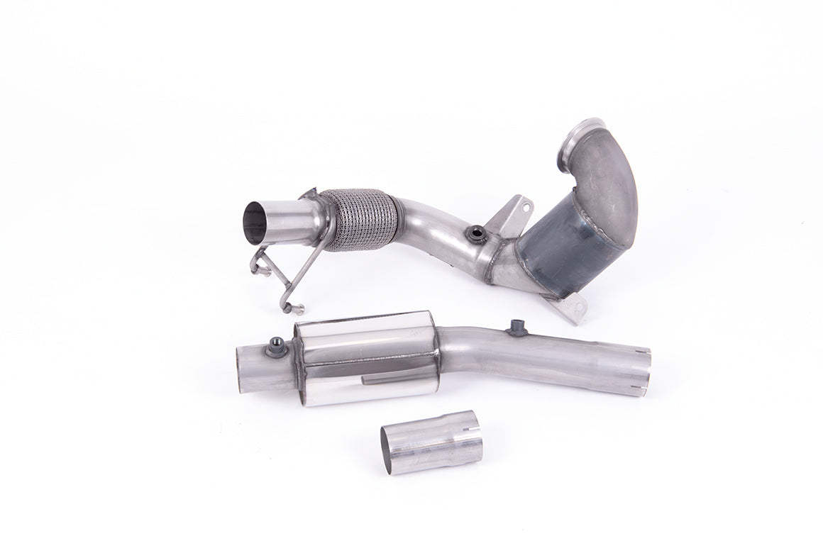 Milltek Hi-Flow Sports Cat and Downpipe Exhaust - Volkswagen Polo GTI 2.0 TSI (AW 5 Door) - GPF/OPF Models Only 2019-2023