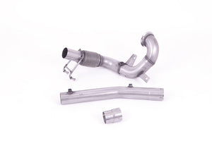 Milltek Large-bore Downpipe and De-cat Exhaust - Volkswagen Polo GTI 2.0 TSI (AW 5 Door) - GPF/OPF Models Only 2019-2023