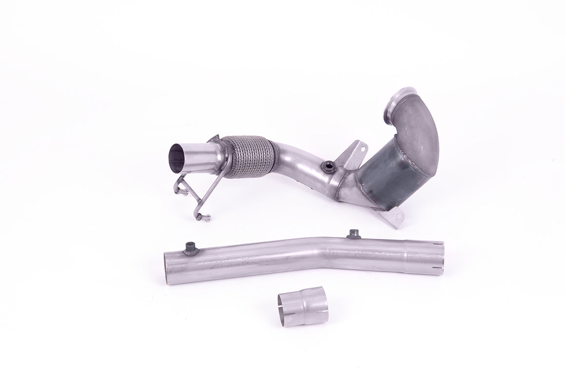 Milltek Hi-Flow Sports Cat and Downpipe Exhaust - Volkswagen Polo GTI 2.0 TSI (AW 5 Door) - GPF/OPF Models Only 2019-2023