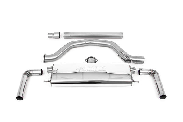 Milltek Particulate Filter-back Exhaust - Volkswagen Golf Mk8 GTi (245ps OPF/GPF Equipped Models Only) 2020-2023