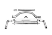 Milltek Particulate Filter-back Exhaust - Volkswagen Golf Mk8 GTi Clubsport (300ps OPF/GPF Equipped Models Only) 2021-2023