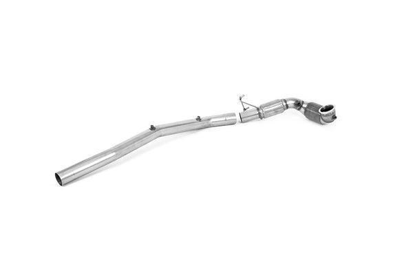 Milltek Large Bore Downpipe and Hi-Flow Sports Cat Exhaust - Audi S3 2.0TFSI Quattro Saloon/Sedan 310PS 8Y (OPF/GPF Models Only) 2020-2023