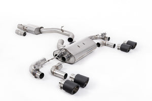 Milltek Cat-back Exhaust - Volkswagen Golf Mk7.5 R 2.0 TSI 310PS (Non-GPF Equipped Models Only) - 80mm Race Systems 2017-2021