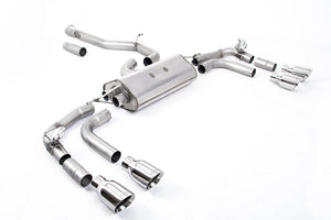 Milltek Particulate Filter-back Exhaust - Volkswagen Tiguan R 320ps (OPF/GPF Models Only) 2021-2023