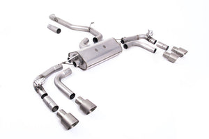 Milltek Particulate Filter-back Exhaust - Volkswagen Tiguan R 320ps (OPF/GPF Models Only) 2021-2023