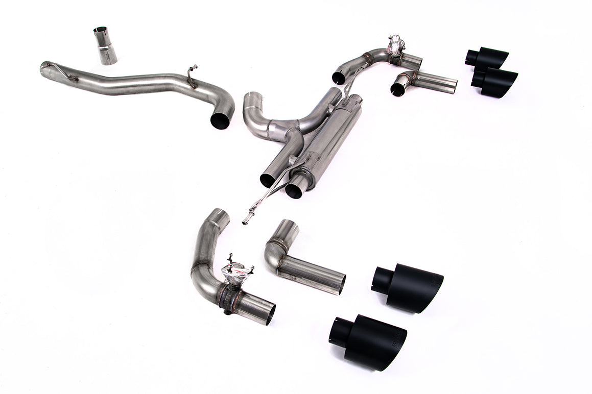 Milltek Particulate Filter-back Exhaust - Volkswagen Golf Mk8 R 2.0 TSI 320PS (GPF Equipped Models Only) 2021-2023