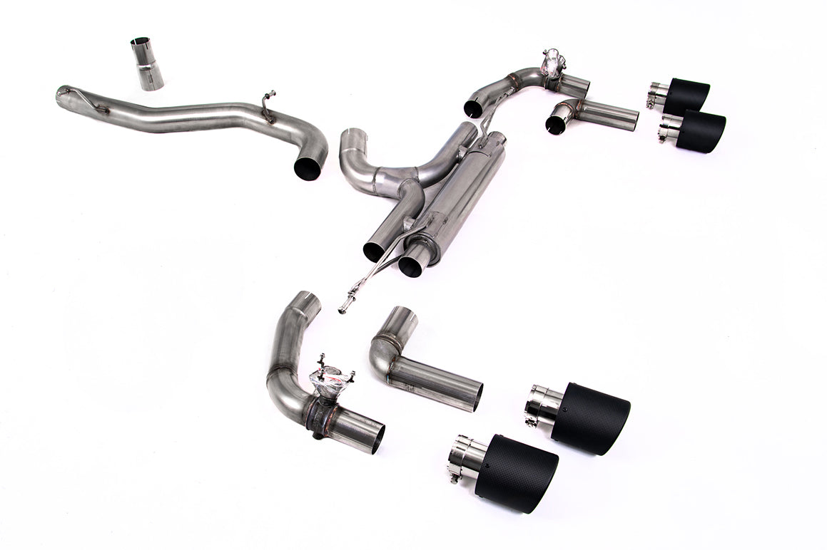 Milltek Particulate Filter-back Exhaust - Volkswagen Golf Mk8 R 2.0 TSI 320PS (GPF Equipped Models Only) 2021-2023