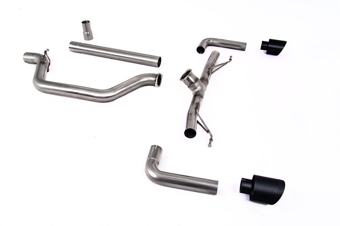Milltek Particulate Filter-back Exhaust - Volkswagen Golf Mk8 GTi (245ps OPF/GPF Equipped Models Only) 2020-2023