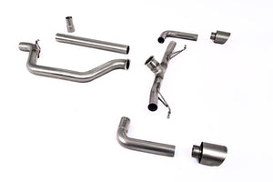Milltek Particulate Filter-back Exhaust - Volkswagen Golf Mk8 GTi (245ps OPF/GPF Equipped Models Only) 2020-2023