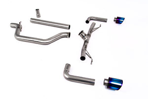 Milltek Particulate Filter-back Exhaust - Volkswagen Golf Mk8 GTi (245ps OPF/GPF Equipped Models Only) 2020-2023