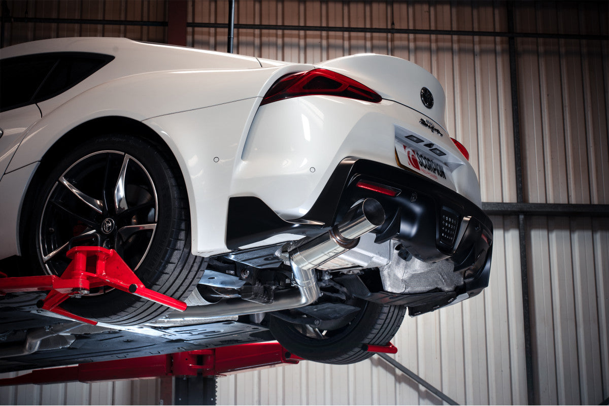 Scorpion Exhausts Cat-Back - Toyota Supra A90 (Inc GR) 3.0T GPF Model 2019-2025