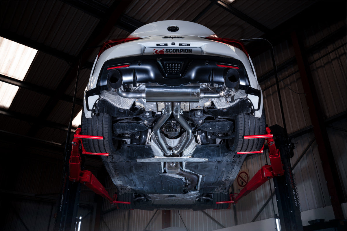 Scorpion Exhausts GPF-Back - Toyota Supra A90 (Inc GR) 3.0T GPF Model 2019-2025