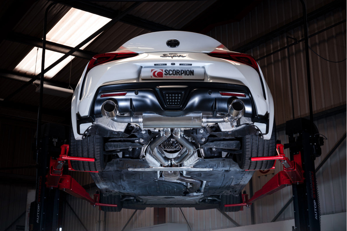 Scorpion Exhausts GPF-Back - Toyota Supra A90 (Inc GR) 3.0T GPF Model 2019-2025