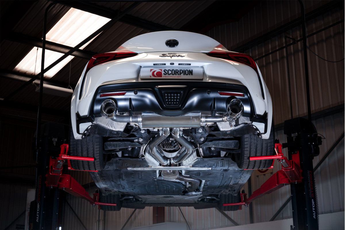 Scorpion Exhausts GPF-Back - Toyota Supra A90 (Inc GR) 3.0T GPF Model 2019-2025