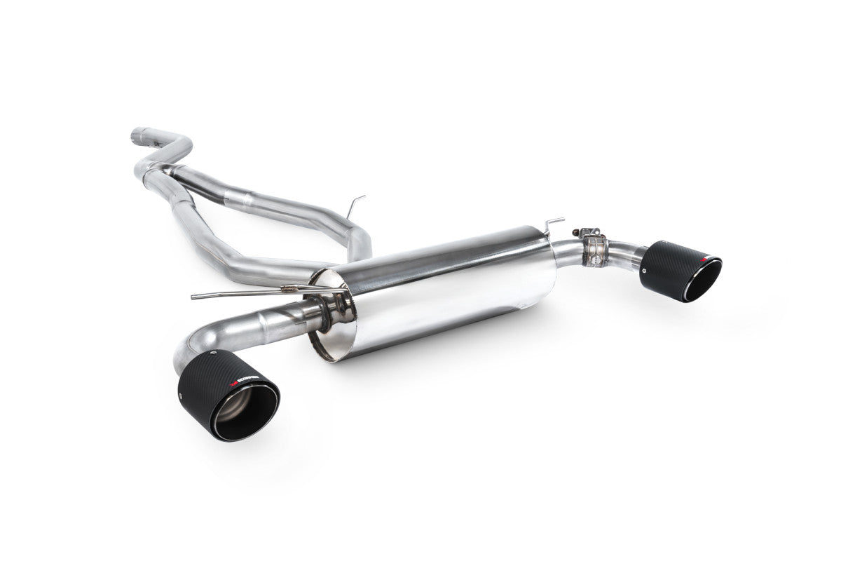 Scorpion Exhausts Cat-Back Twin - Toyota Supra A90 (Inc GR) 3.0T ROW Non-GPF Model 2019-2025