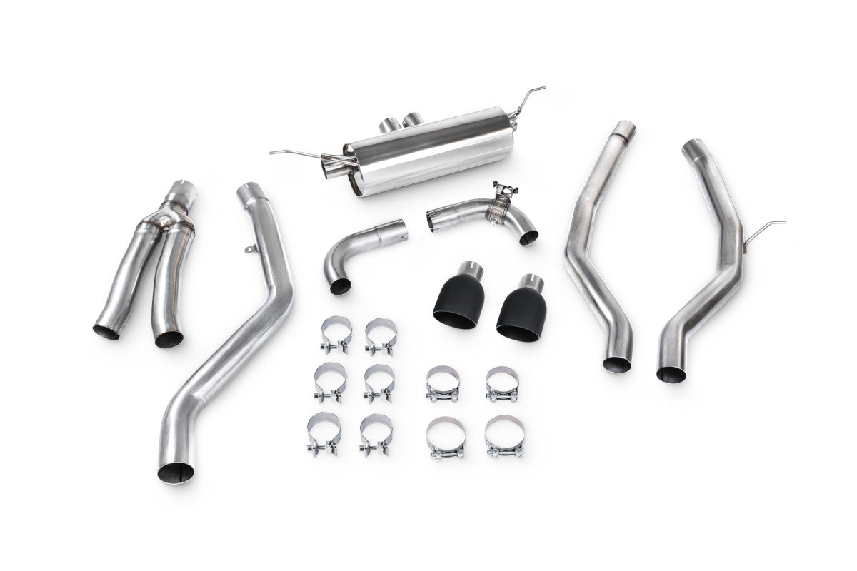 Scorpion Exhausts Cat-Back Twin - Toyota Supra A90 (Inc GR) 3.0T ROW Non-GPF Model 2019-2025