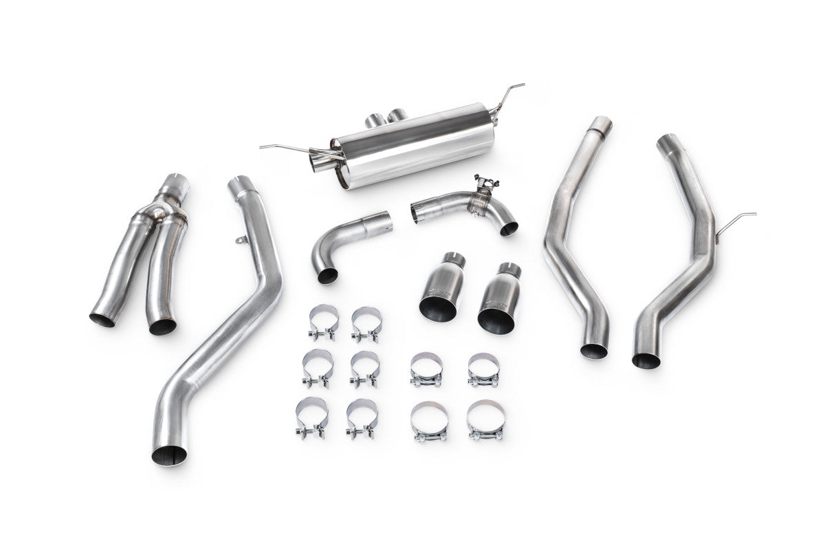 Scorpion Exhausts Cat-Back Twin - Toyota Supra A90 (Inc GR) 3.0T ROW Non-GPF Model 2019-2025