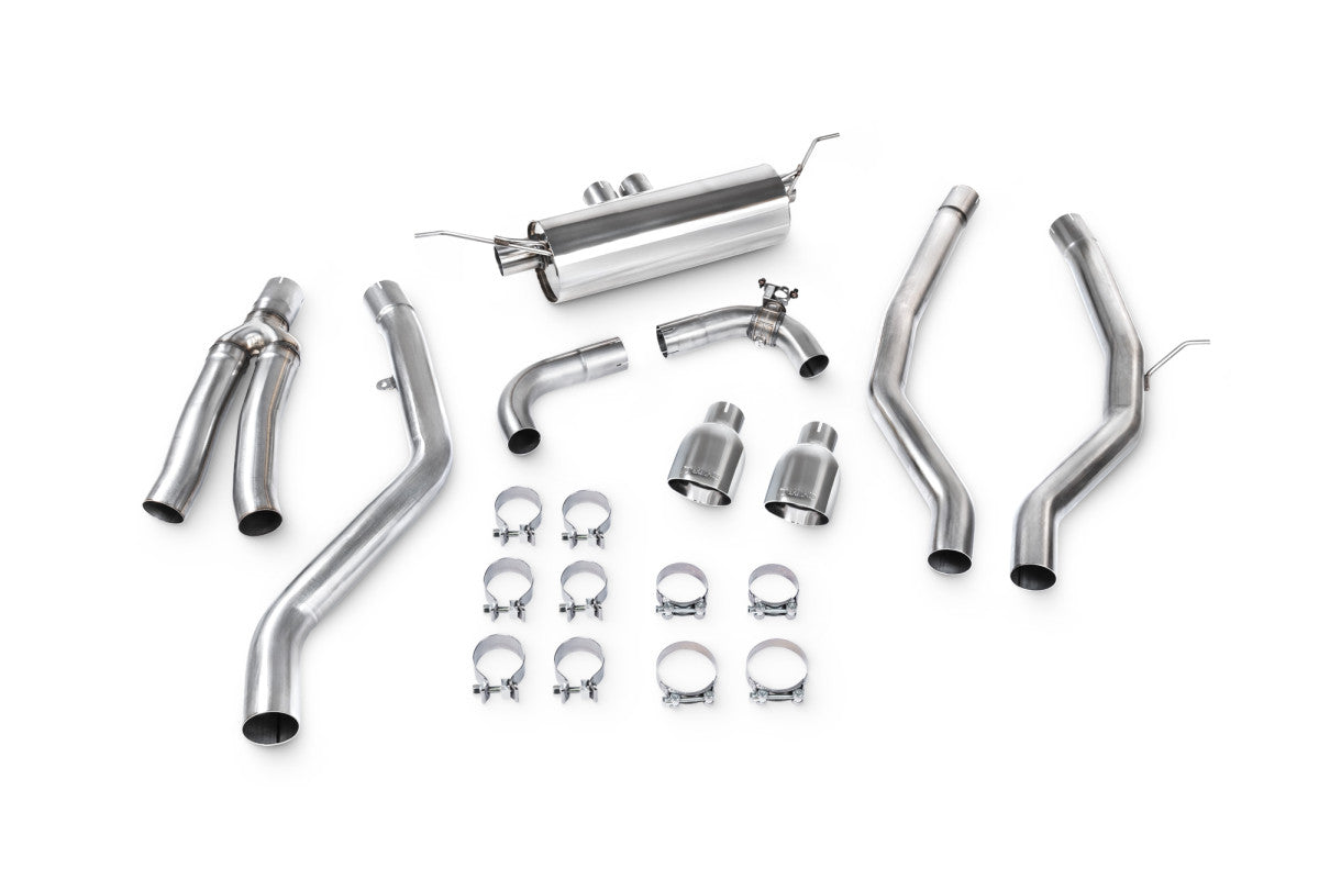 Scorpion Exhausts Cat-Back Twin - Toyota Supra A90 (Inc GR) 3.0T ROW Non-GPF Model 2019-2025