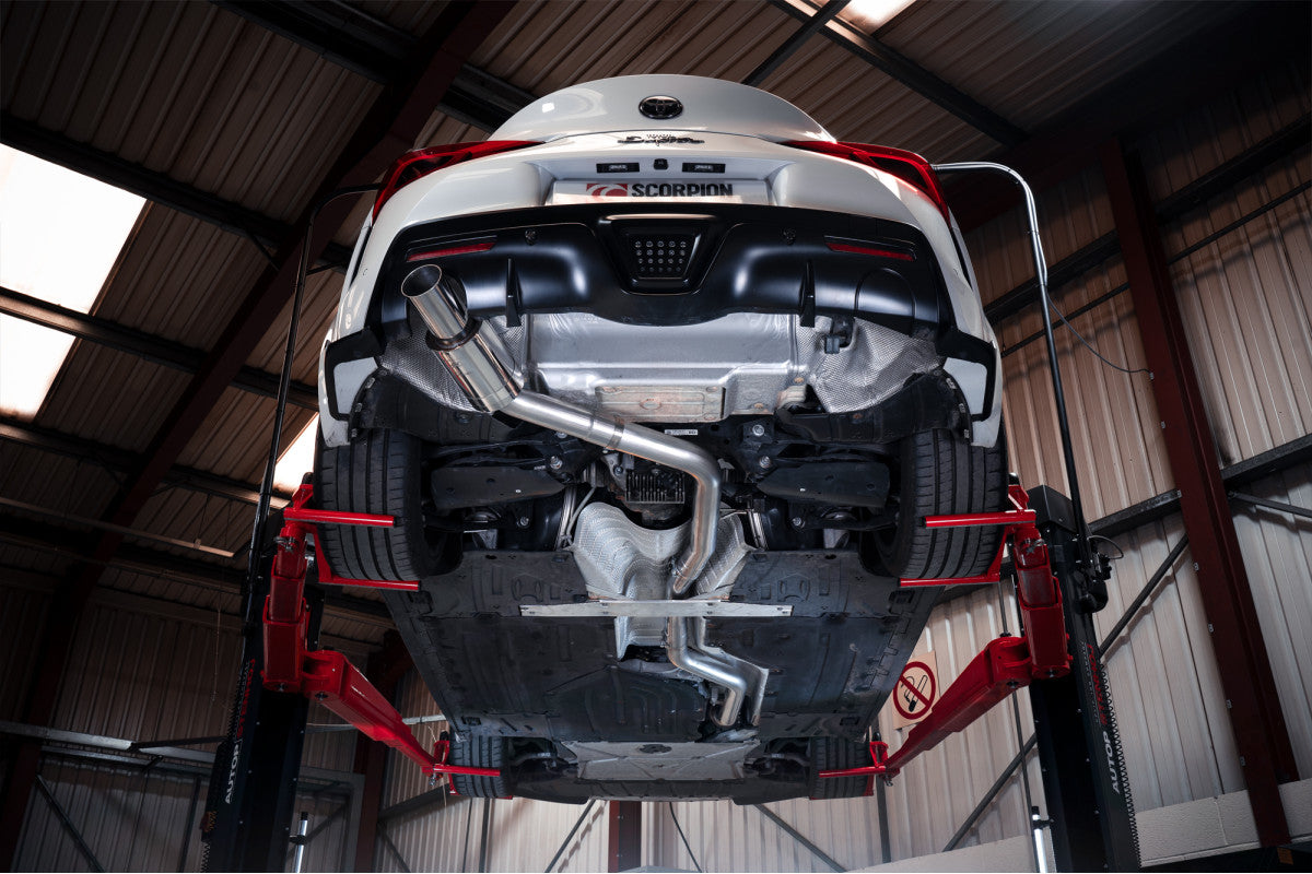 Scorpion Exhausts Cat-Back - Toyota Supra A90 (Inc GR) 3.0T ROW Non-GPF Model 2019-2025