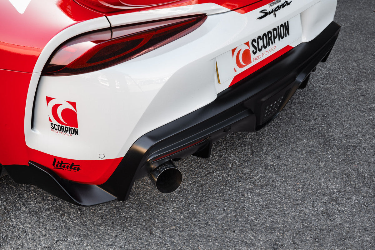 Scorpion Exhausts Cat-Back - Toyota Supra A90 (Inc GR) 3.0T ROW Non-GPF Model 2019-2025
