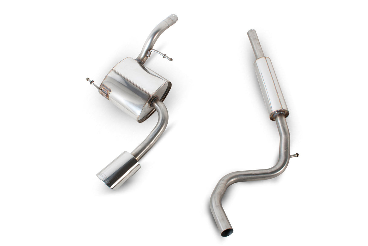 Scorpion Cat-Back Exhaust - Volkswagen Lupo 1.4 16v Sport/Arosa 1.4 16v Sport (1998–2005)