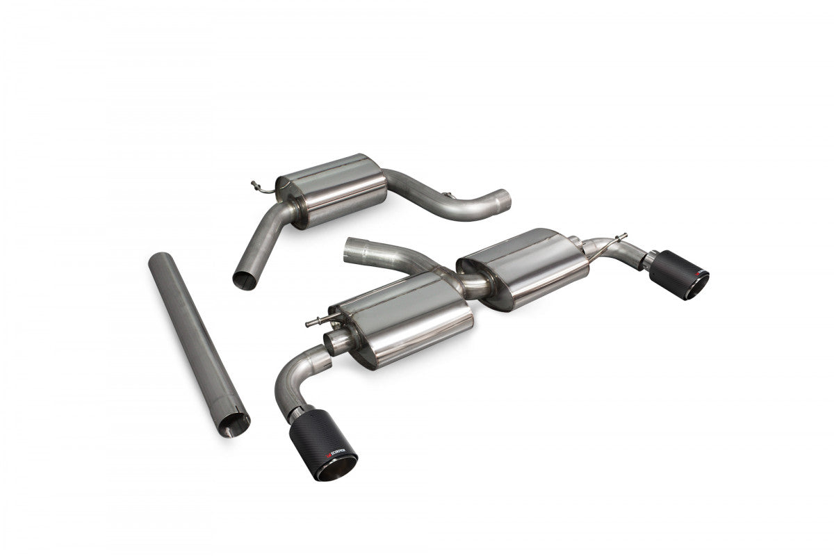 Scorpion Exhausts Cat-Back - Volkswagen Scirocco R 2009-2017