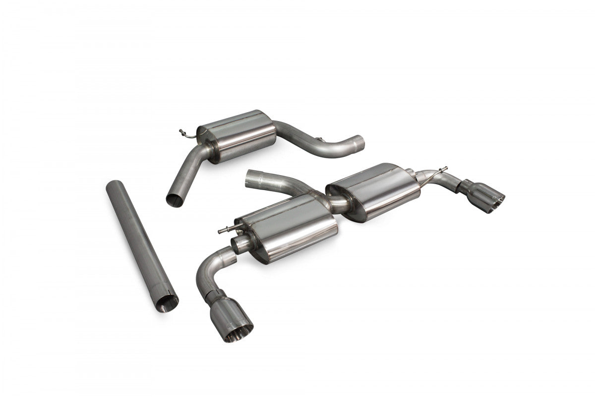 Scorpion Exhausts Cat-Back - Volkswagen Scirocco R 2009-2017