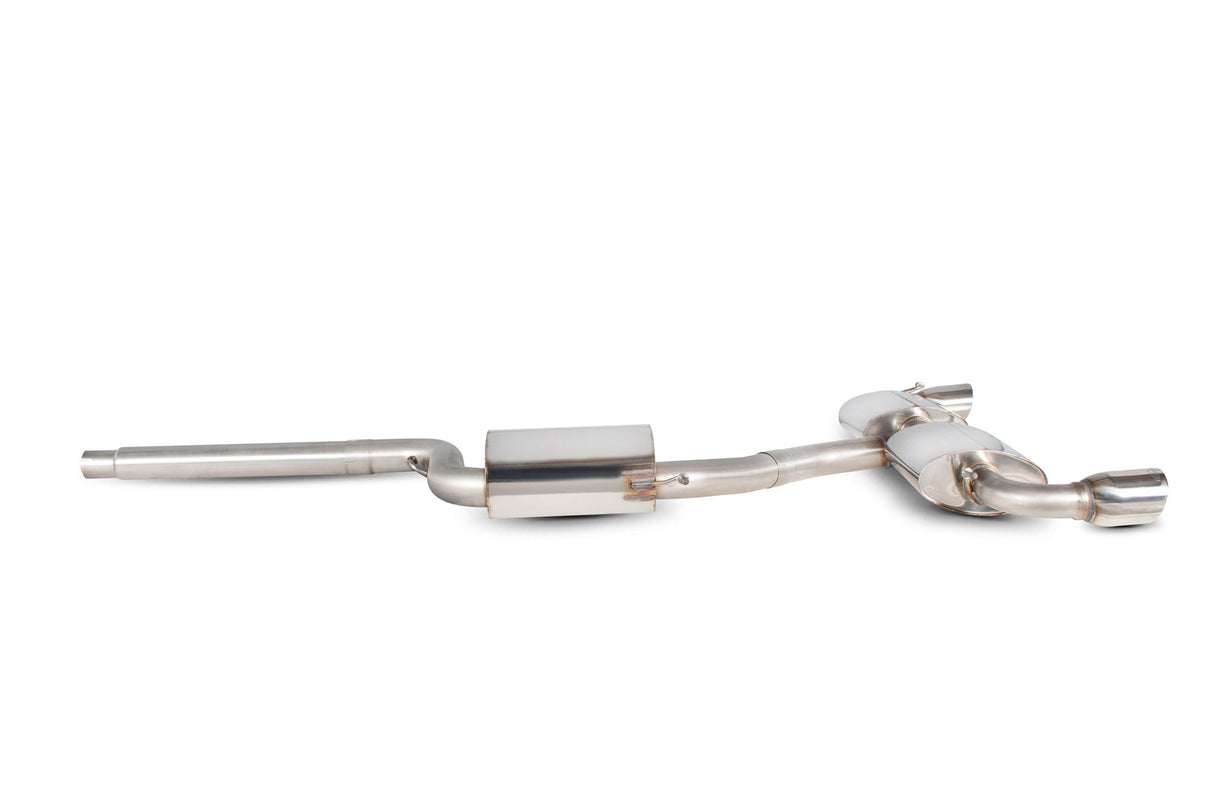 Scorpion Cat-Back Exhaust - Volkswagen Scirocco R (2009–2017)