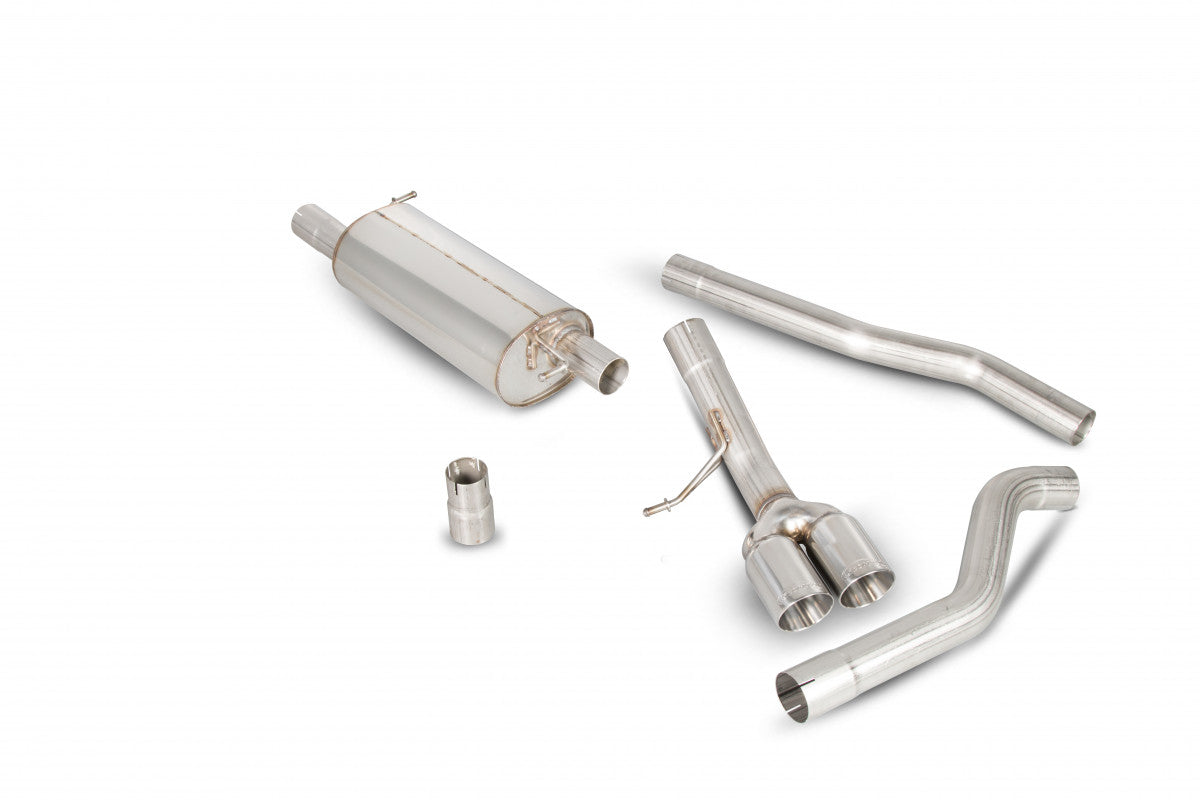 Scorpion Exhausts Cat-Back - Volkswagen T6 Transporter & Caravelle BiTDI SWB/LWB, 2WD