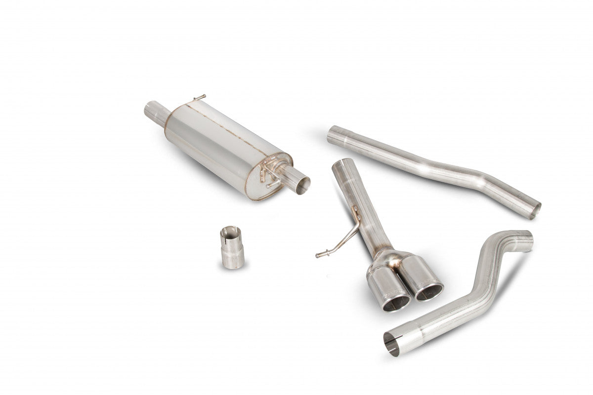 Scorpion Exhausts Cat-Back - Volkswagen T6 Transporter & Caravelle BiTDI SWB/LWB, 2WD