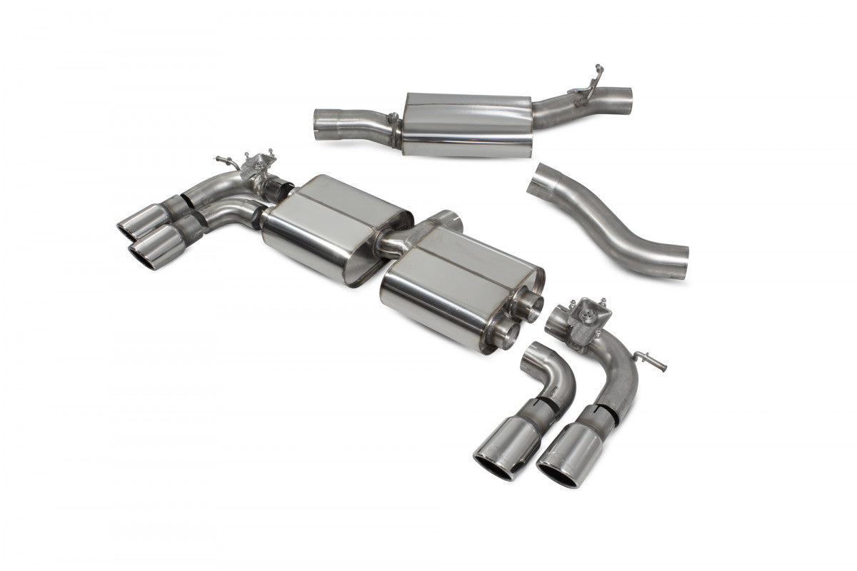 Scorpion Exhausts Cat/GPF-Back - Volkswagen MK7.5 Golf R Facelift Non-GPF Model 2017-2020