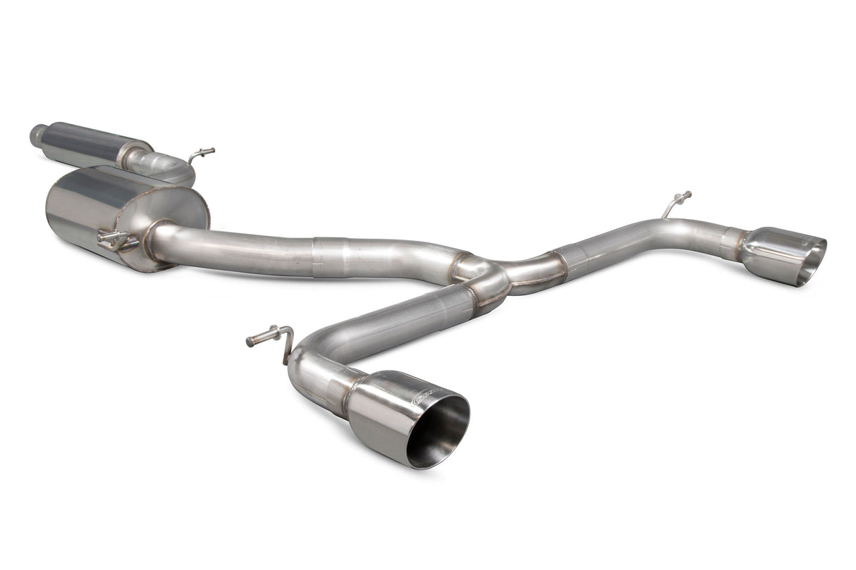 Scorpion Cat-Back Exhaust - Volkswagen Golf MK7.5 GTi Non GPF Model Only (2017–2018)