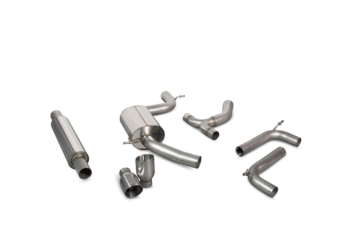 Scorpion Cat-Back Exhaust - Volkswagen Golf MK7.5 GTi Non GPF Model Only (2017–2018)
